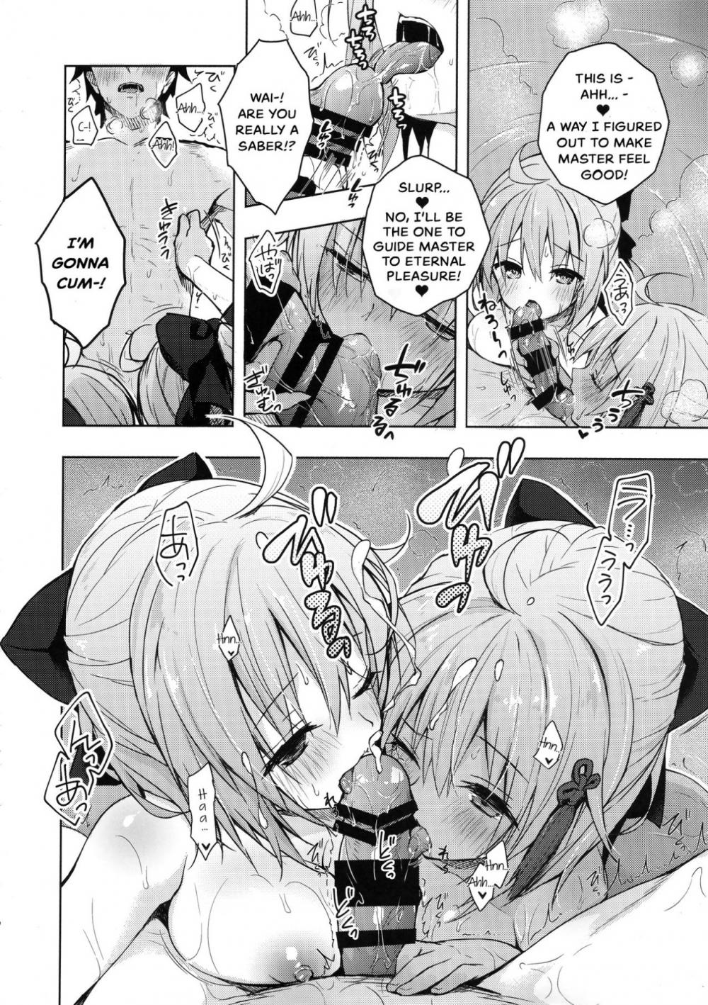 Hentai Manga Comic-Double Okita-san Shitataru-Read-8